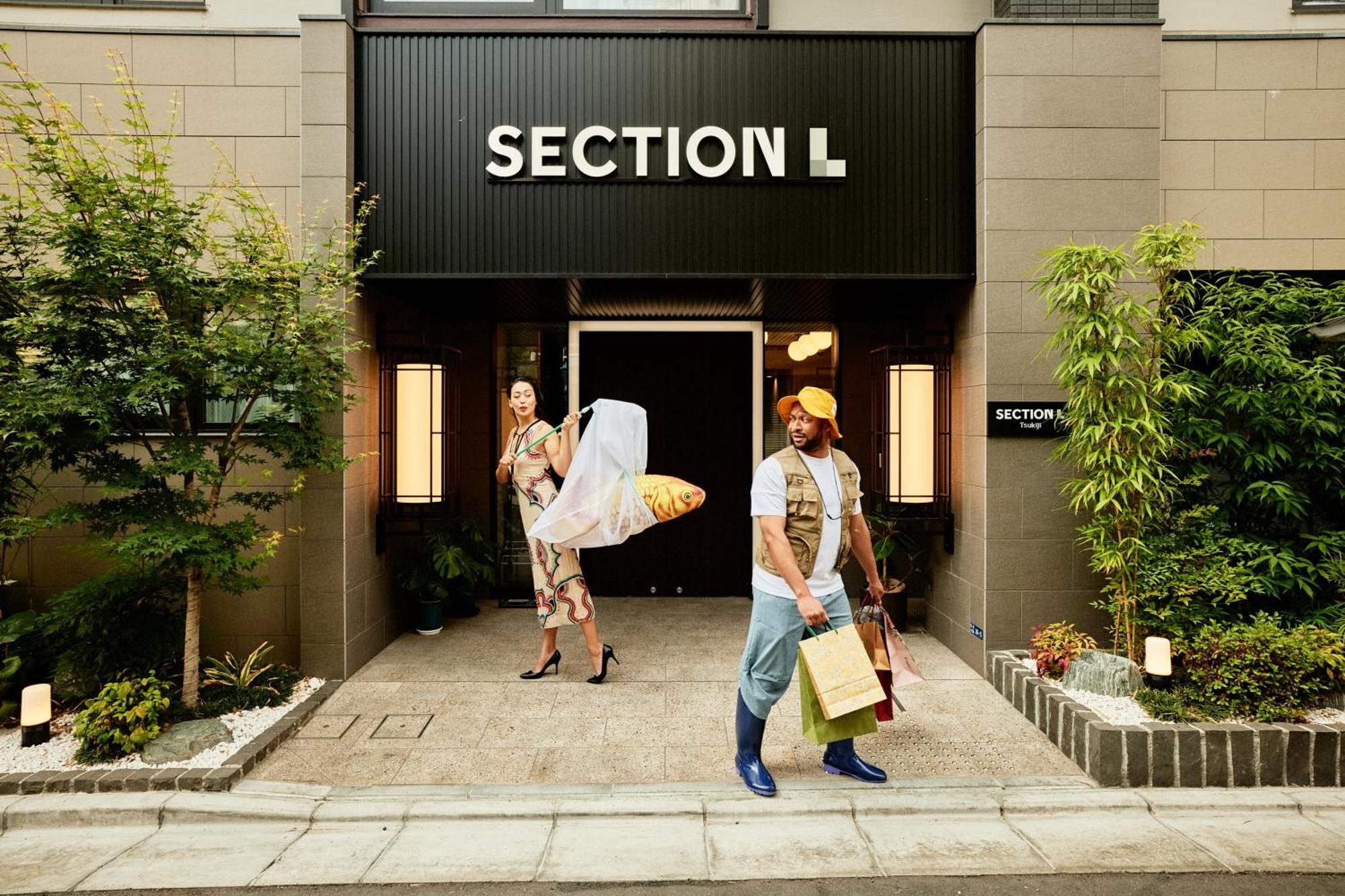 Aparthotel Section L Tsukiji Tokyo Esterno foto
